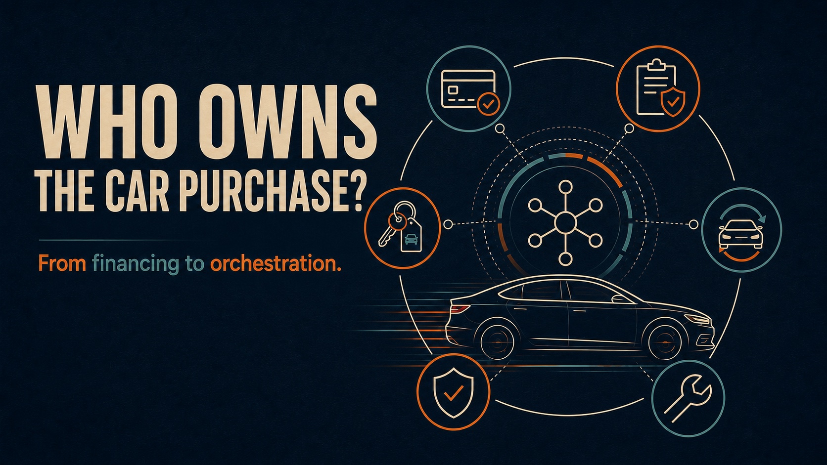 Who owns the car purchase? From financing to orchestration